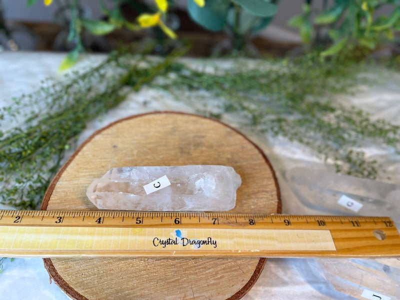 Clear Quartz Large Natural Terminated Points, for amplifying energy FB1435