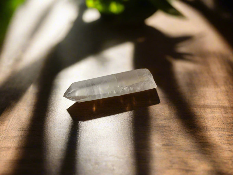 Lemurian Crystal Natural Point from Brazil FB1564