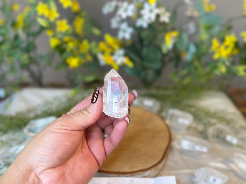 Clear Quartz 💛 High Grade 💛 Natural Points for amplifying energy FB2551 A