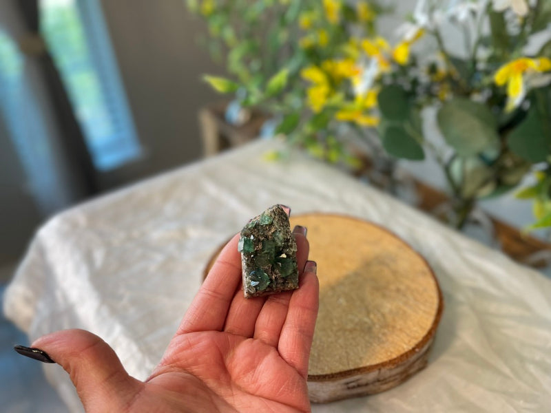 Rainbow Fluorite Clusters, Natural Pieces, Rare from the Lady Annabella Mine, UK FB2237