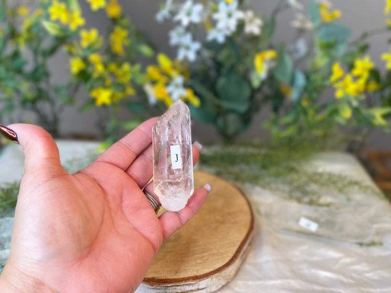 Clear Quartz Large Natural Terminated Points, for amplifying energy FB1435