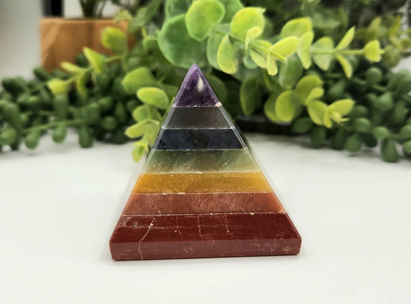 Chakra Bonded Pyramid FB2663 🧡💚🧡