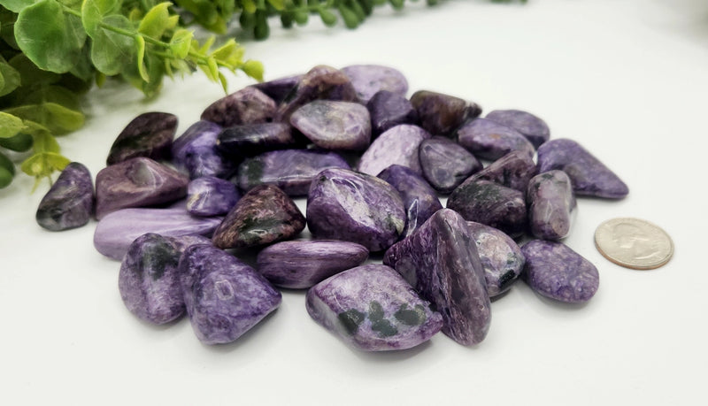 Charoite Tumbled 25mm to 35mm