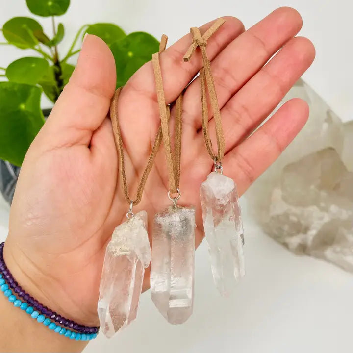 Clear Quartz Natural Point Ornaments FB2100 💎