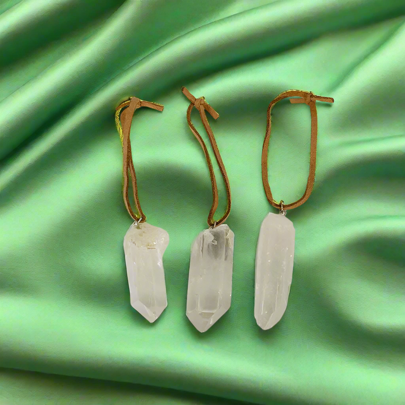 Clear Quartz Natural Point Ornaments FB2100 💎