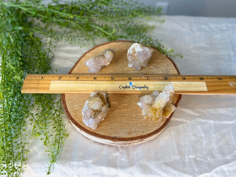 Spirit Quartz, Citrine Points / Clusters, Prosperity, Healing, Joy, Calm FB2031