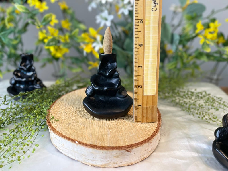 Waterfall "Ivory Cliff" Backflow Incense Holder FB1472 🌳