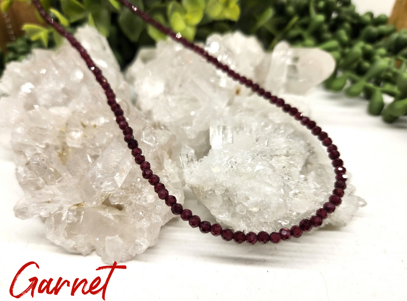 Assorted Gemstones Faceted Beaded Bracelets FB3352 💎