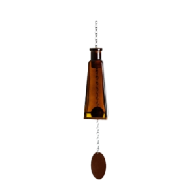 Glass Wind Chimes Made from Pyramid Shaped Bottles FB1594