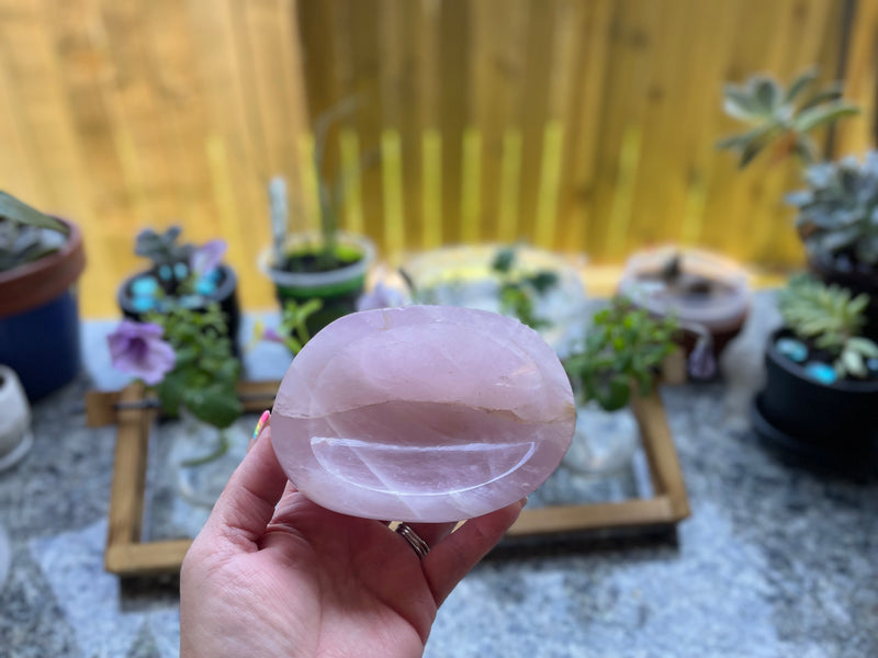 Lavender Rose Quartz Bowl FB3421