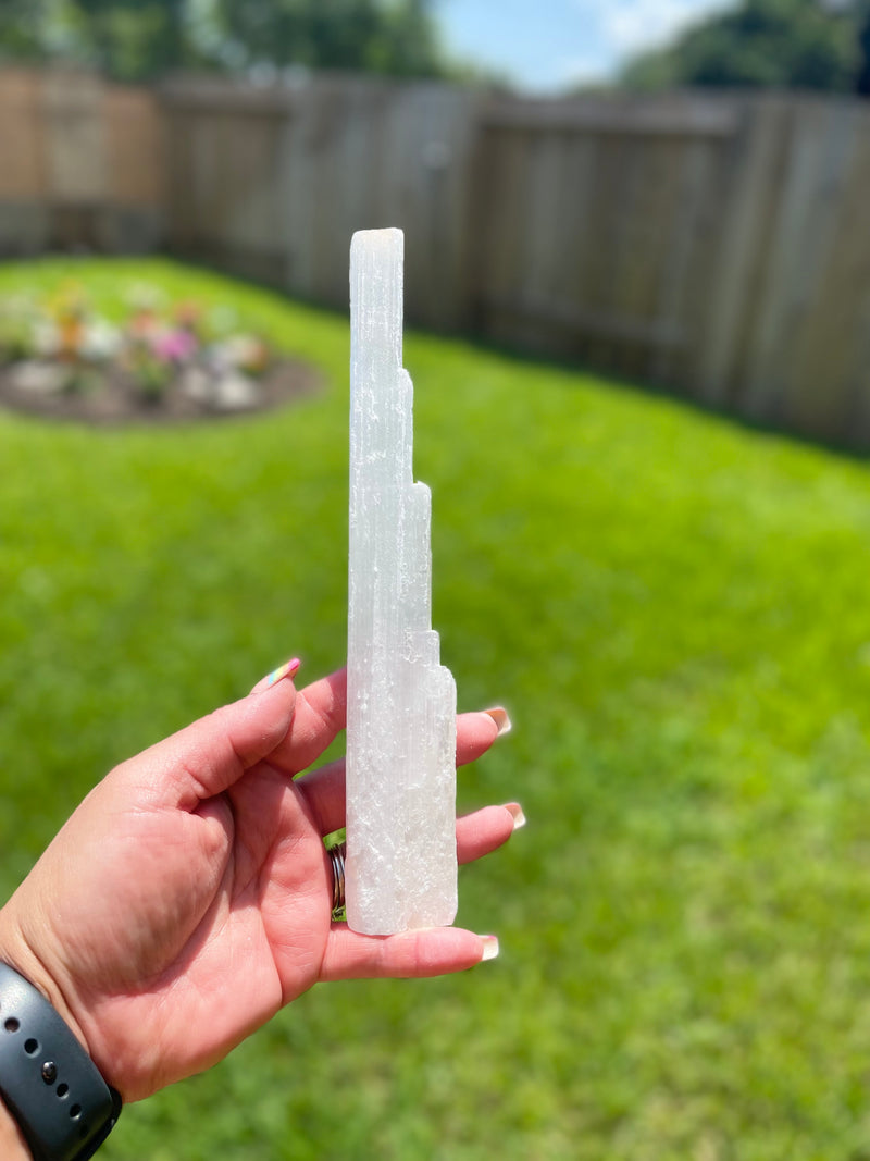 Selenite Sticks from Morocco, Assorted sizes and sets, FB1830