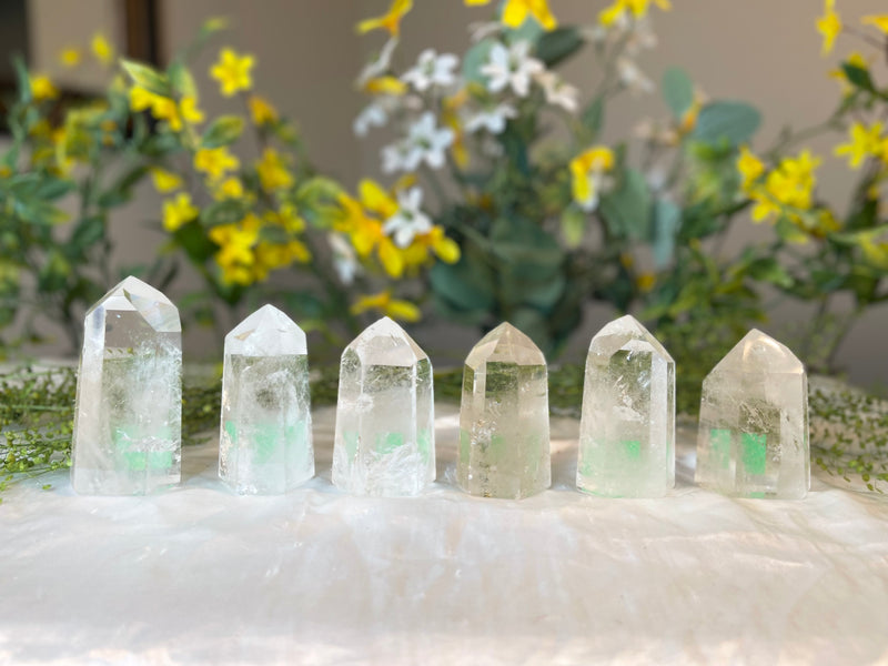 Clear Quartz Polished 🌵 High Grade 🌵 Standing Points (towers) for amplifying energy FB3218