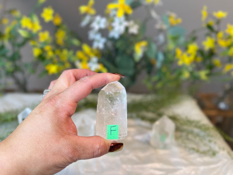 Clear Quartz Polished 🌵 High Grade 🌵 Standing Points (towers) for amplifying energy FB3218