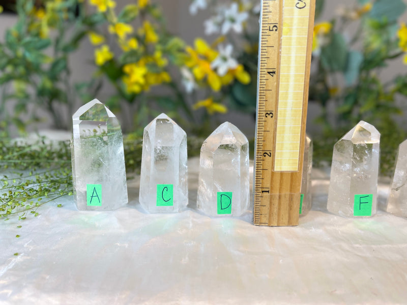 Clear Quartz Polished 🌵 High Grade 🌵 Standing Points (towers) for amplifying energy FB3218