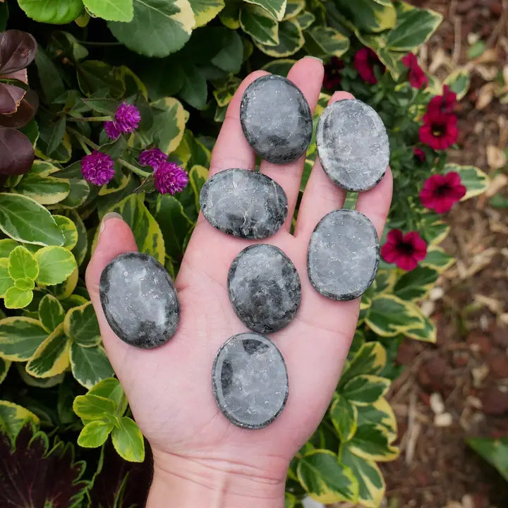 Larvikite Oval Worry Stone FB1826 🐘