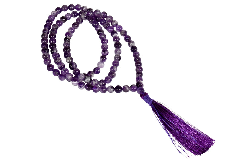 Amethyst Mala Beads - 6mm or 8mm FB1304🌿