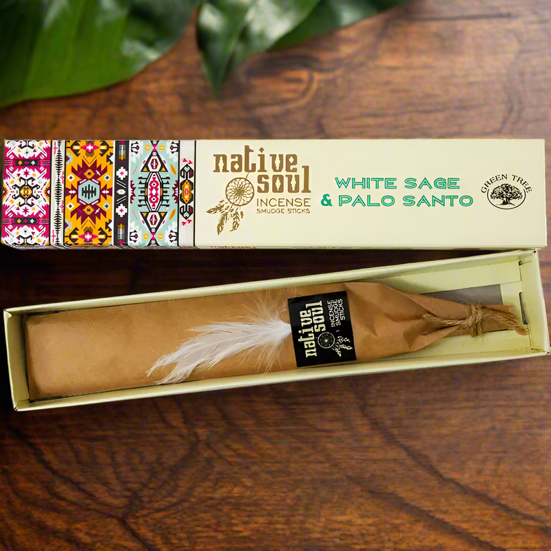 White Sage & Palo Santo Incense Smudge Sticks FB3046