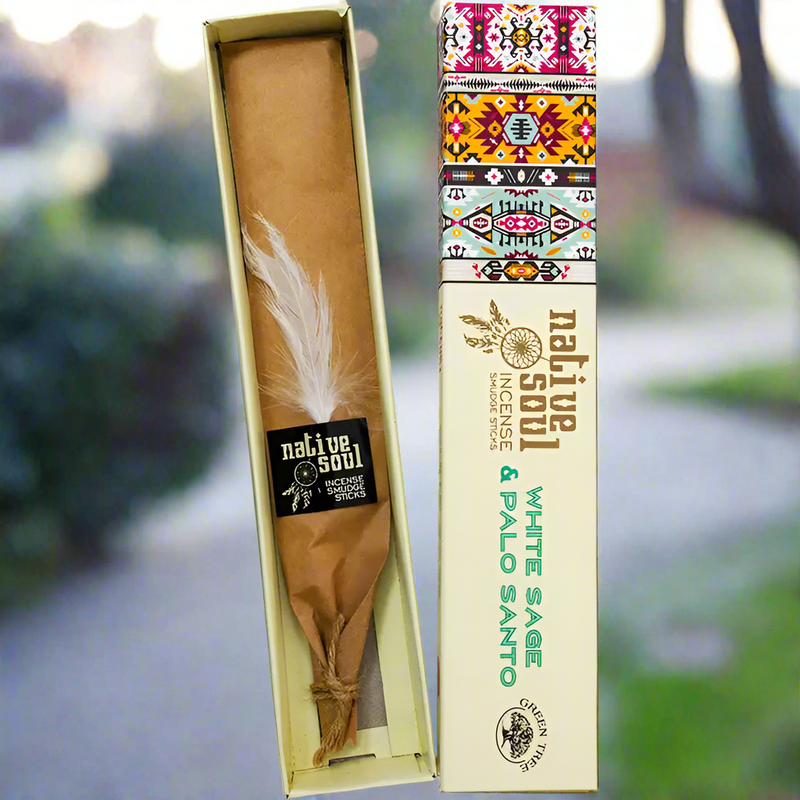 White Sage & Palo Santo Incense Smudge Sticks FB3046