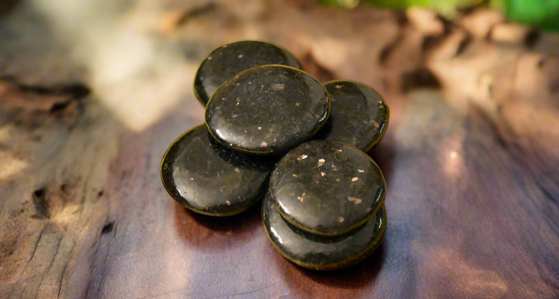 Nuumite Soothing Stones for deep relaxation & meditation FB1138 🍃