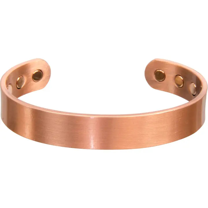 Polished Copper Magnetic Healing Bracelet FB2055 🪔