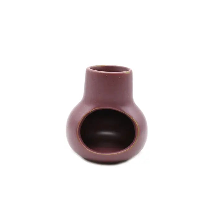 Smudge Chimney, Mini Purple Ceramic FB1546