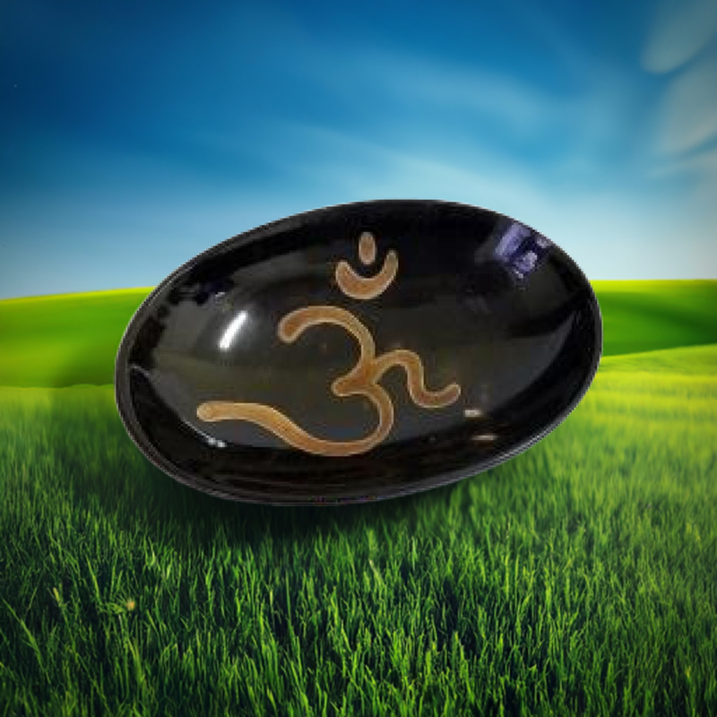 Buffalo Horn Bowls, Hand Painted Symbols FB3479