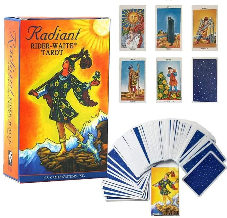 Radiant Rider-Waite Tarot Cards 🎴