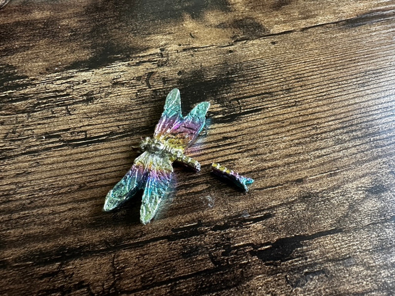 Iridescent Bismuth Dragonfly FB1145
