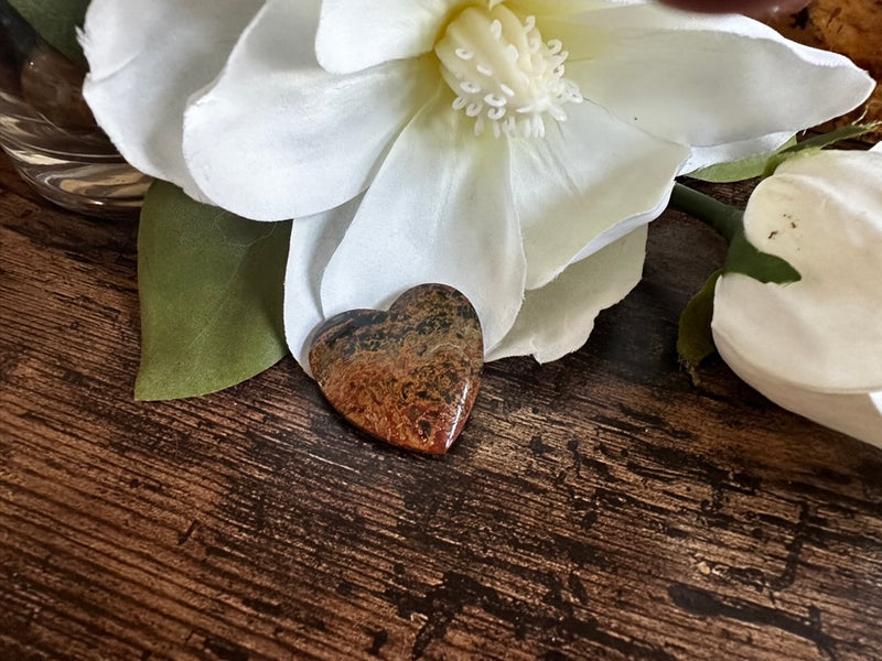 Specialty Stone Heart Shape Cabochons FB2366