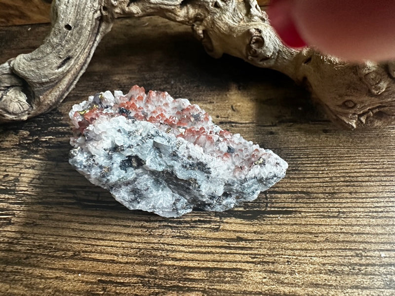 Super 7, Calcite, Pyrite or Hematite Cluster from Brazil FB1789
