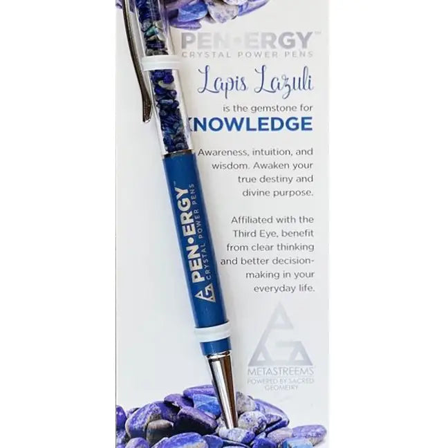 Lapis Lazuli Pen-Ergy Knowledge Energy Pen FB3329