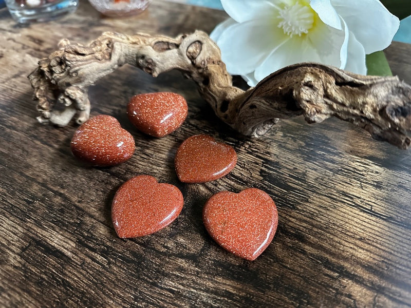 Red Goldstone Hearts FB1002