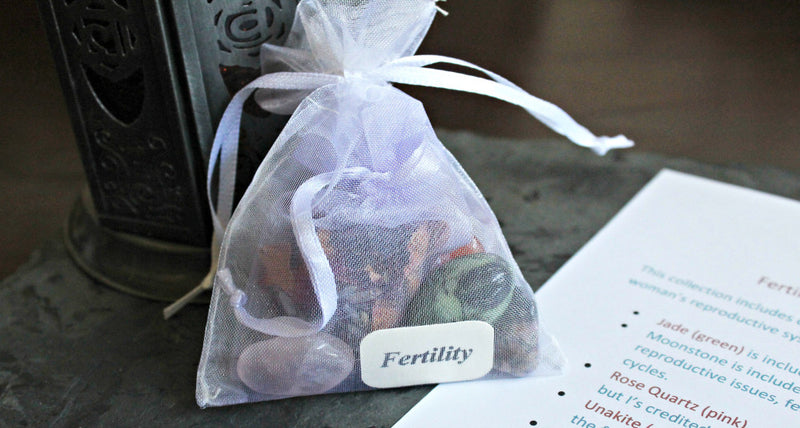 Dragonfly Wings - Crystal Essential Sachets - Fertility