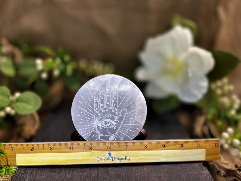 Selenite Thick Etched Display / Charging Plates / Bases FB1553