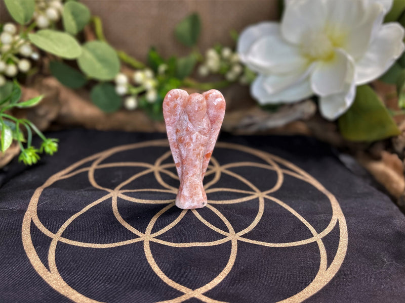 Sunstone 3" Angel, positive energy, joy enthusasm FB2445