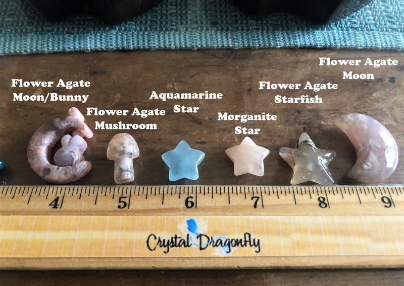 Mini Stars, Moons, Mushrooms, Starfish, Bunny, and Hearts; FB2268