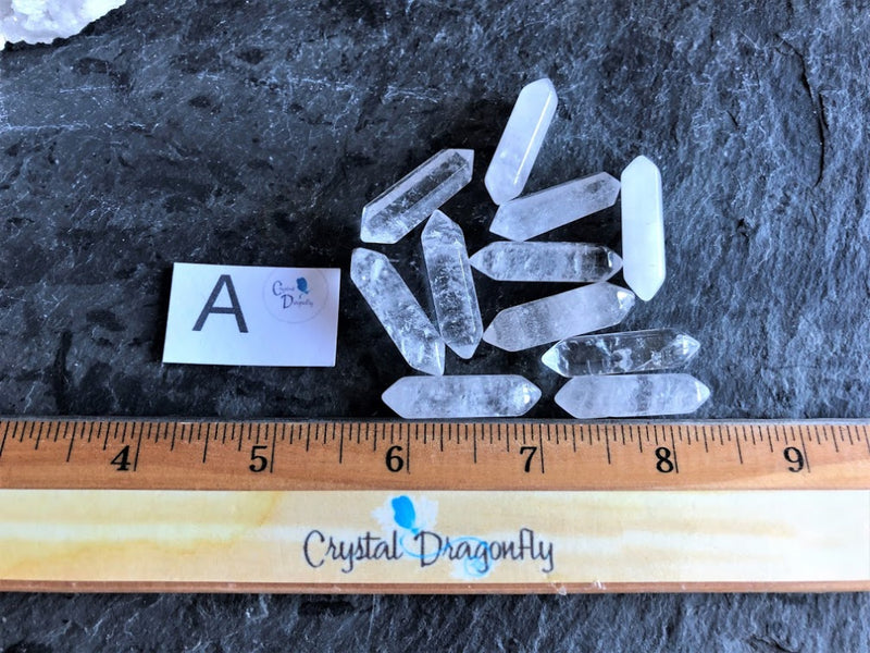 Clear Quartz Small Double Terminated Points from Brazil FB2353