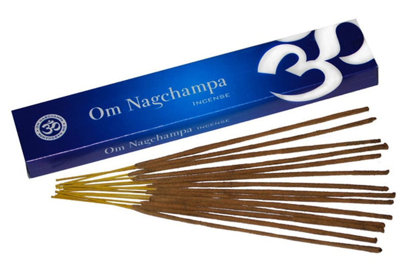 Om Nagchampa, Smooth Nag Champa, Assorted Scents, Incense Stick Boxes; FB1149